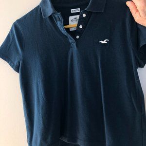 Hollister Crop Polo Shirt